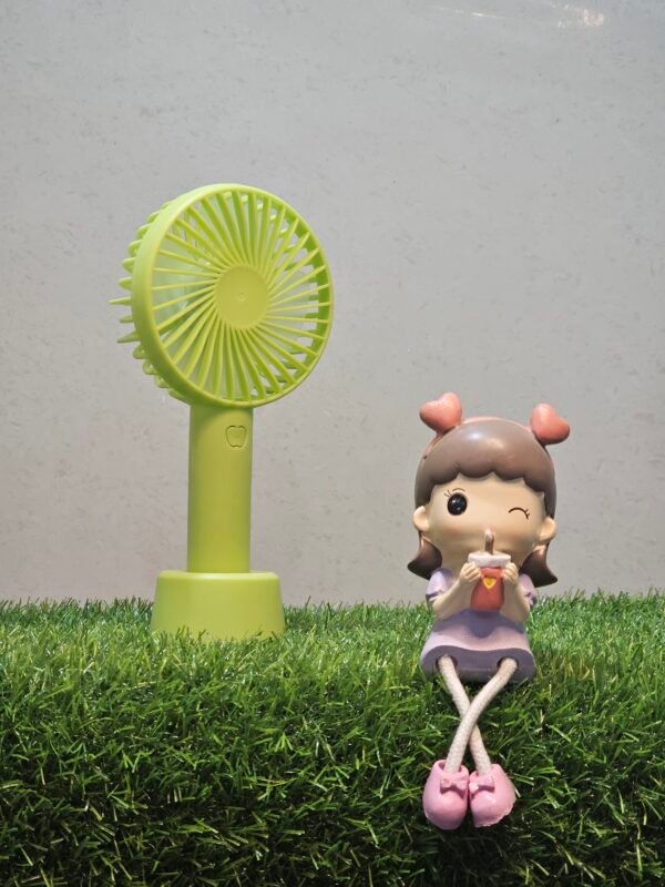 Rechargable Handy Fan (green)