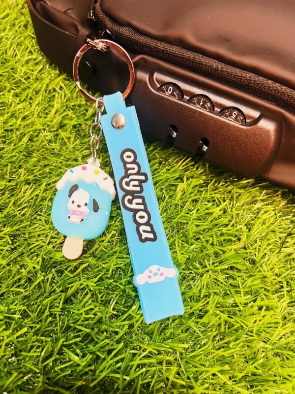 Cartoon rubber keychain - Image 2