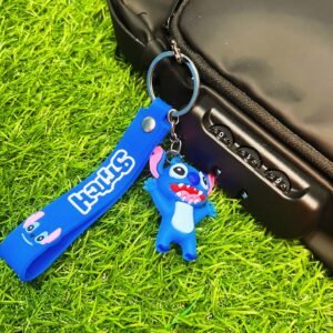 Cartoon rubber keychain