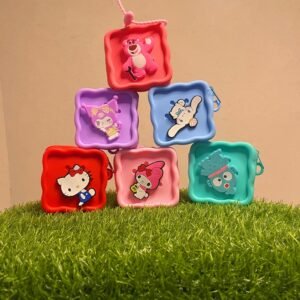 Silicon square sling bag
