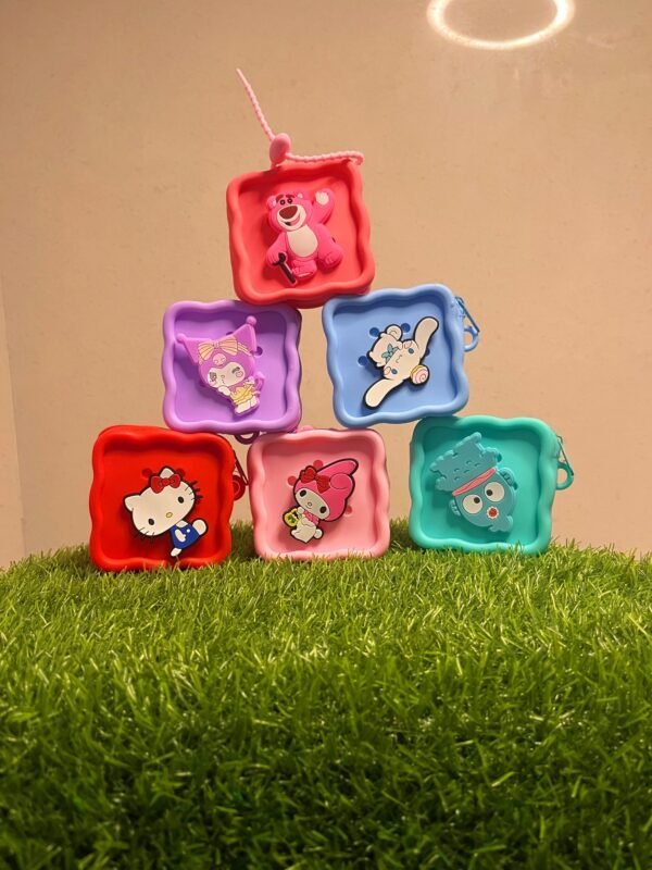 Silicon square sling bag