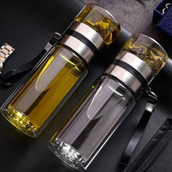 Infuser bottel glass 2in 1 - Image 3