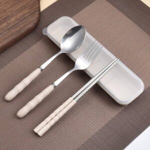 Kids spoon set with chopsticks