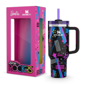 Barbie Tumbler (Black Rockstar)