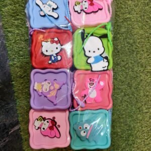 Cartoon silicon pouch small