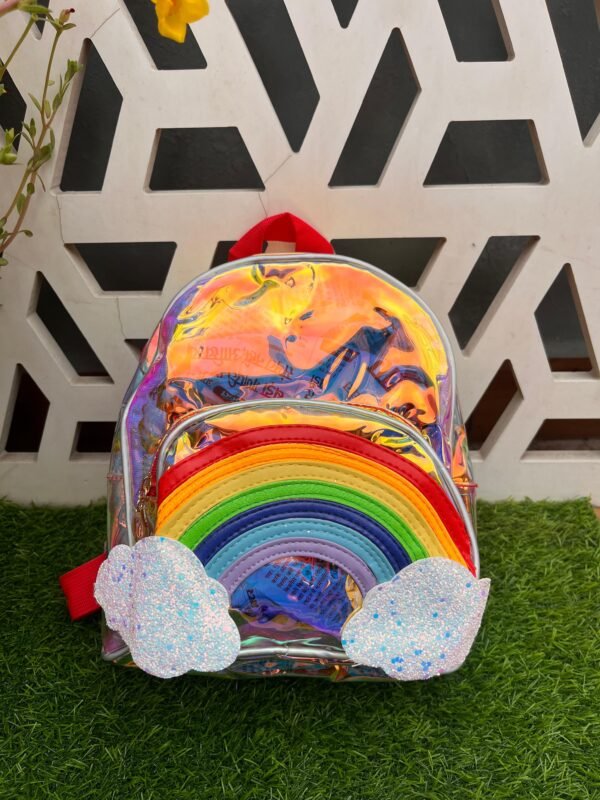 Rainbow holographic bag