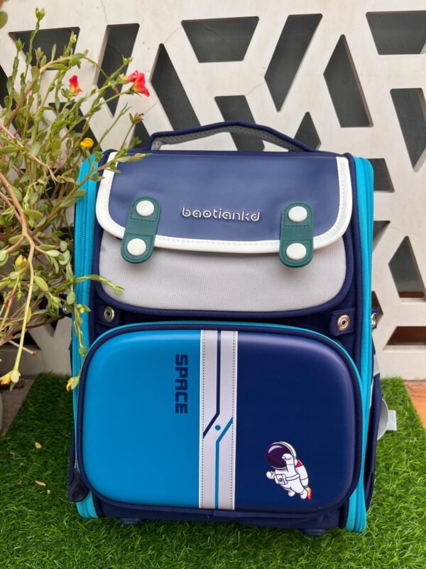 5792- hard cover school bag big - Image 2