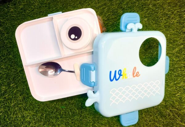 Cartoon lunch box (Whale)