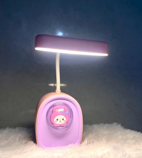 Cartoon lamp with sharpner