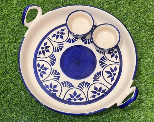 Plates with two mini bowl - Image 3