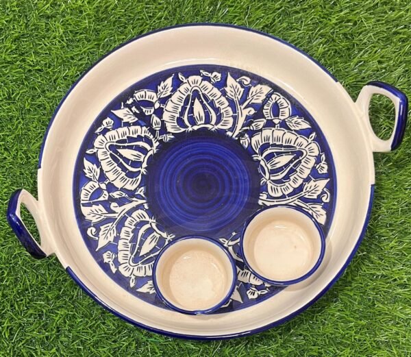 Plates with two mini bowl - Image 2