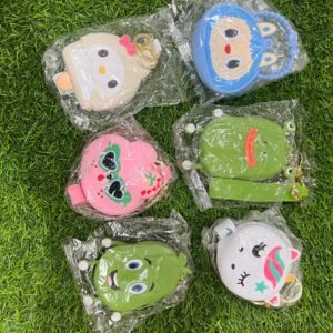 Keychain silicon coin Pouches