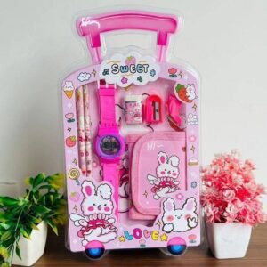 Trolly stationary kit with watch+ wallet
