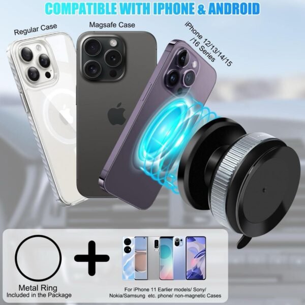 Car phone magnetic holder - Image 4