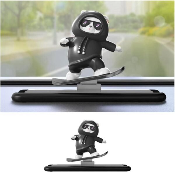 Sliding panda holder for car - Image 2