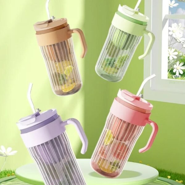 Lining glass sipper tumbler small