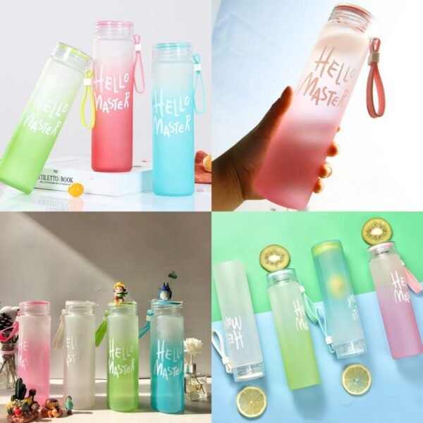 Hello master glass bottle - Image 2