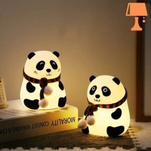 Coloring changing panda lamp