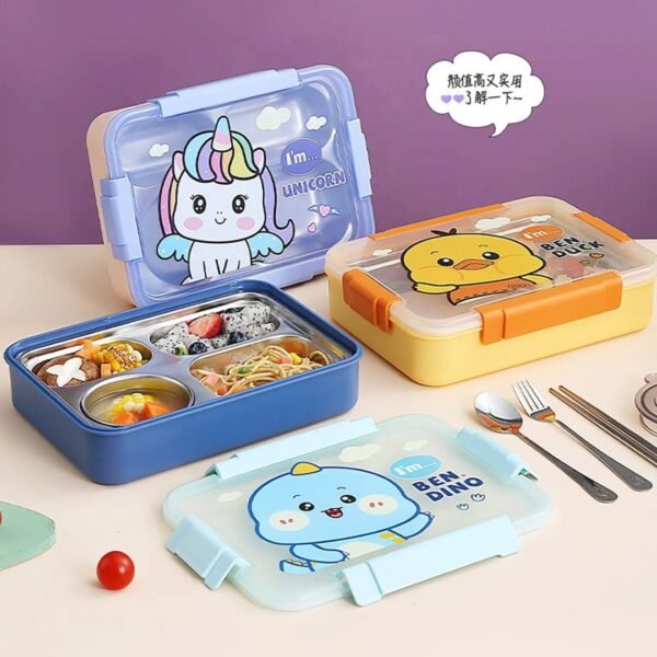 2539- Stanless Steel Lunch box - Image 2