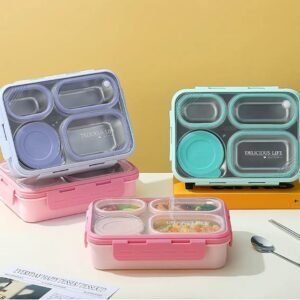 Individual Steel Lunch box - 7099