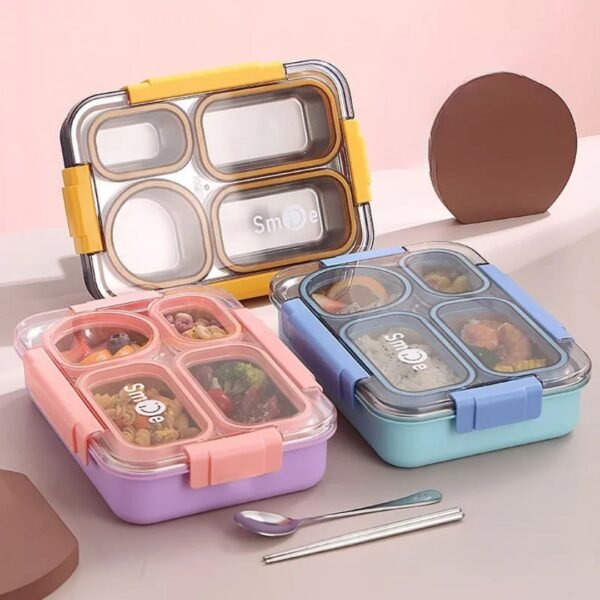 Partition Steel Lunch box - 2560 - Image 2