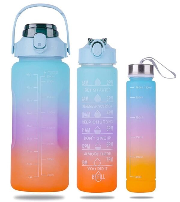 Rainbow bottle( set of 3) - Image 2