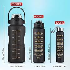 Matte Black 2lt (set of 3)