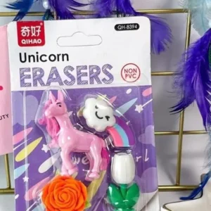 Unicorn eraser (MOQ 2 pcs)