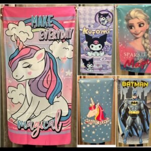 Cartoon printed baby Towel