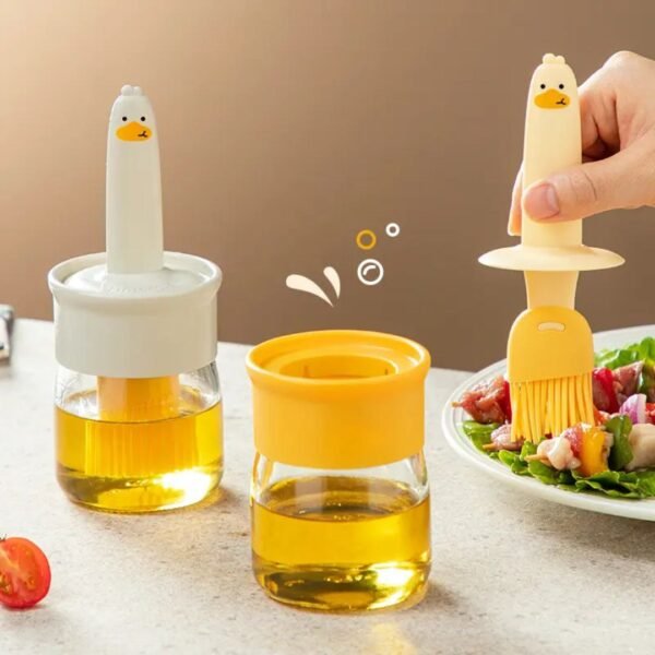2 in 1 silicon duck oil brush - Image 4
