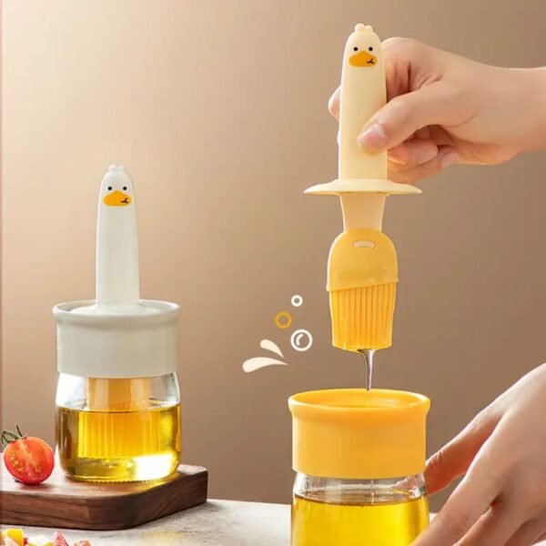 2 in 1 silicon duck oil brush - Image 3