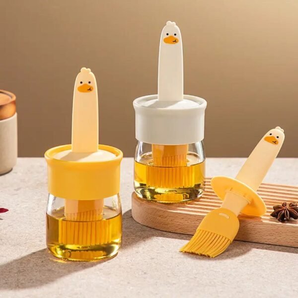 2 in 1 silicon duck oil brush - Image 2